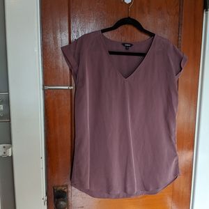 Express Rolled Sleeve Top